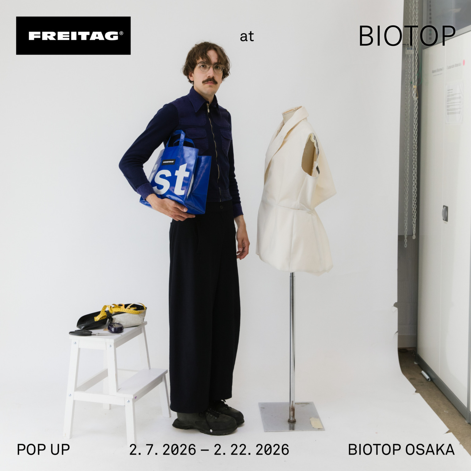 FREITAG POP-UP STORE at BIOTOP OSAKA